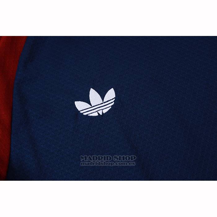 Chandal del Arsenal Manga Corta 2025-2026 Azul Rojo - Pantalon Corto
